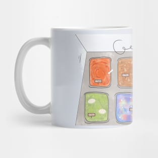 Gelato Ice Cream Flavors Mug